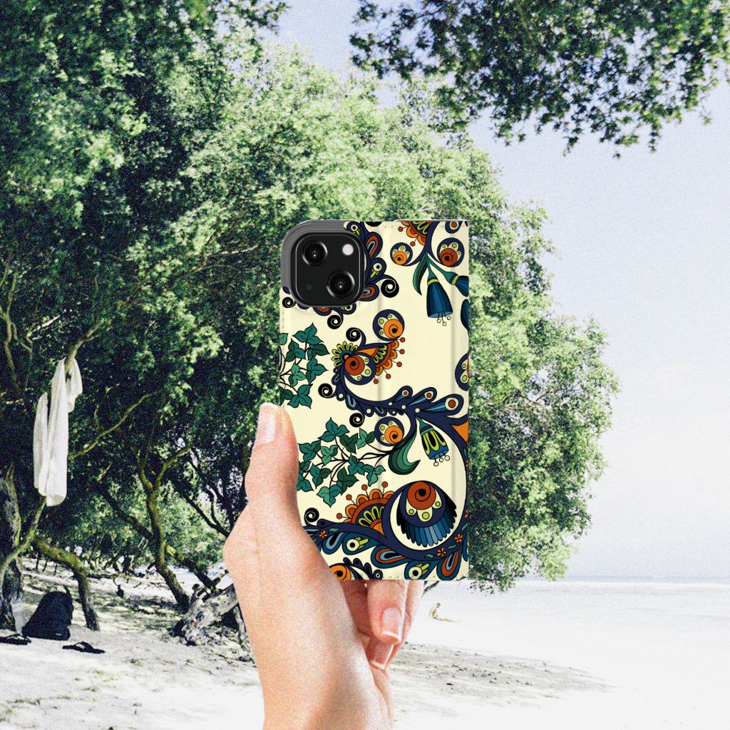Telefoon Hoesje iPhone 13 Barok Flower