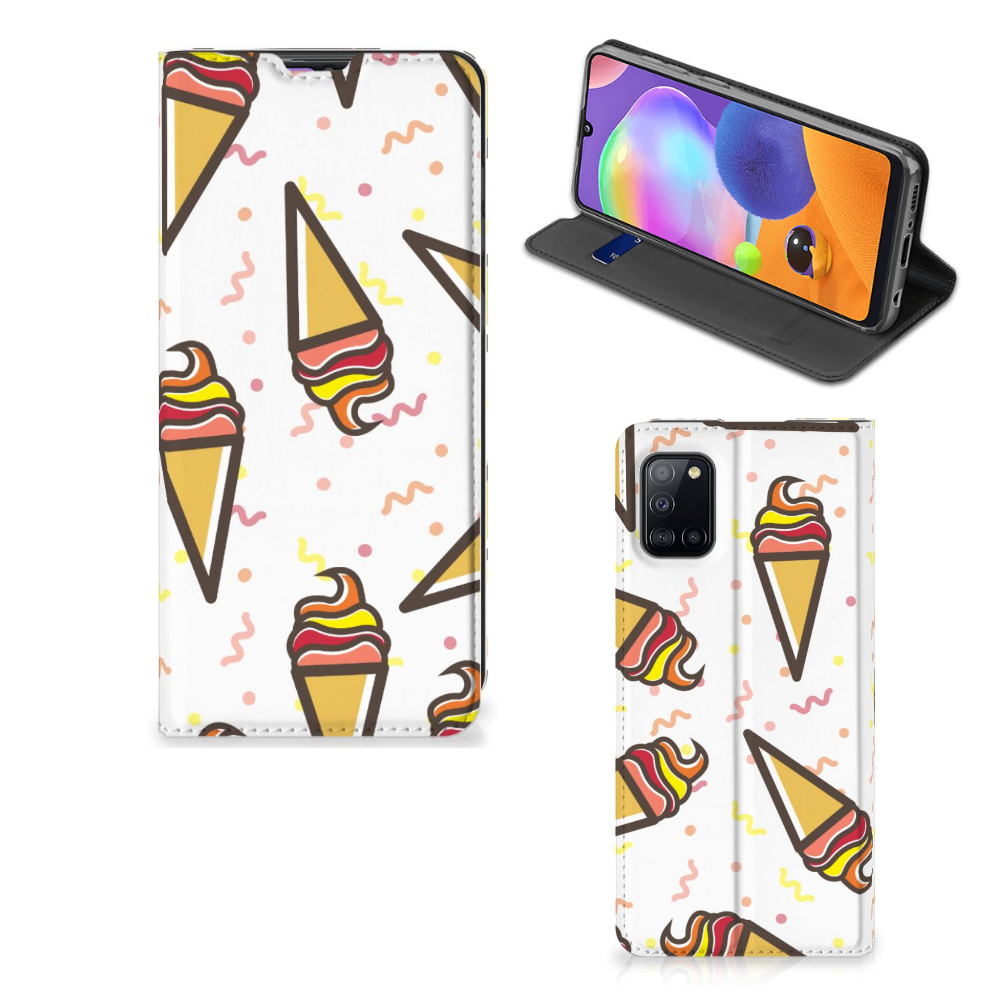 Samsung Galaxy A31 Flip Style Cover Icecream - B2C Telecom