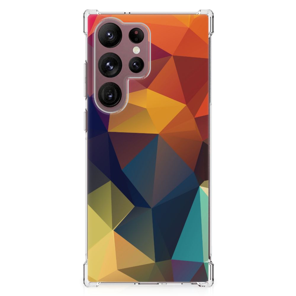 Samsung Galaxy S23 Ultra Shockproof Case Polygon Color B2C Telecom