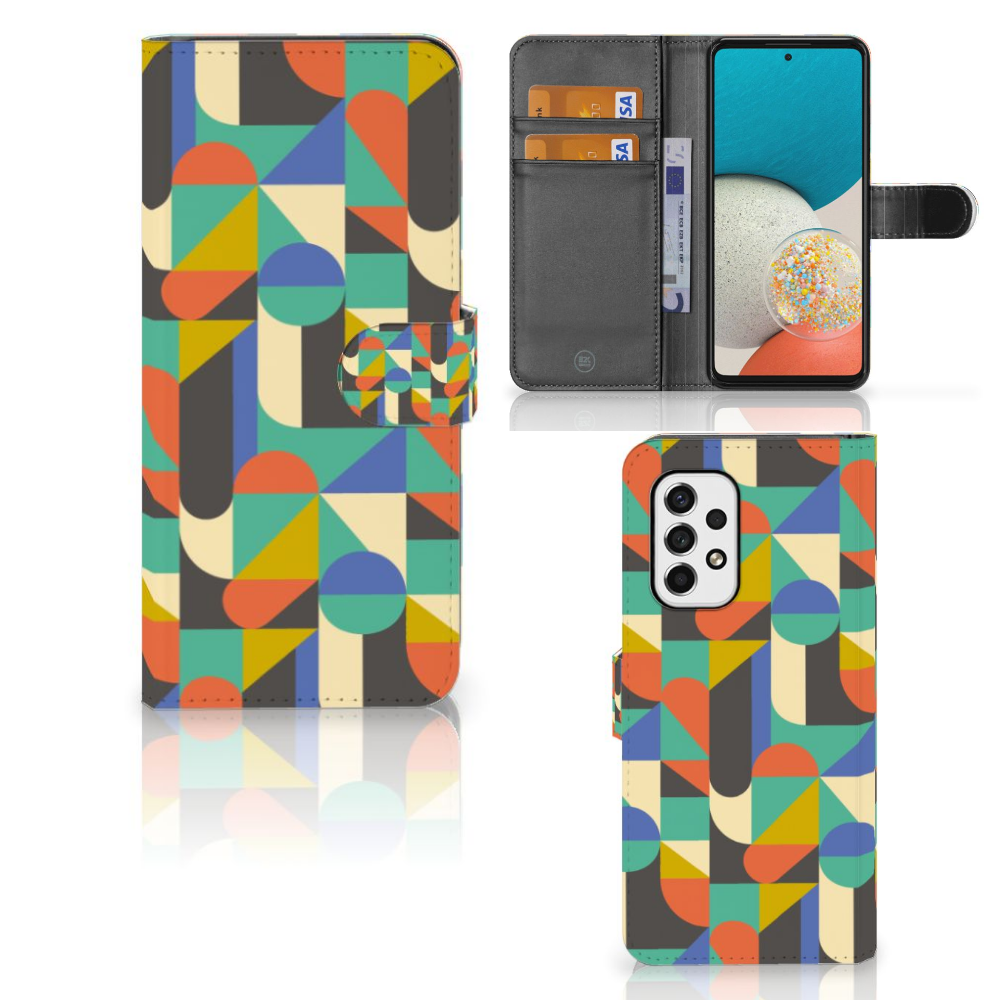 Samsung Galaxy A53 Telefoon Hoesje Funky Retro
