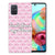 Samsung Galaxy A71 Silicone-hoesje Flowers Pink DTMP