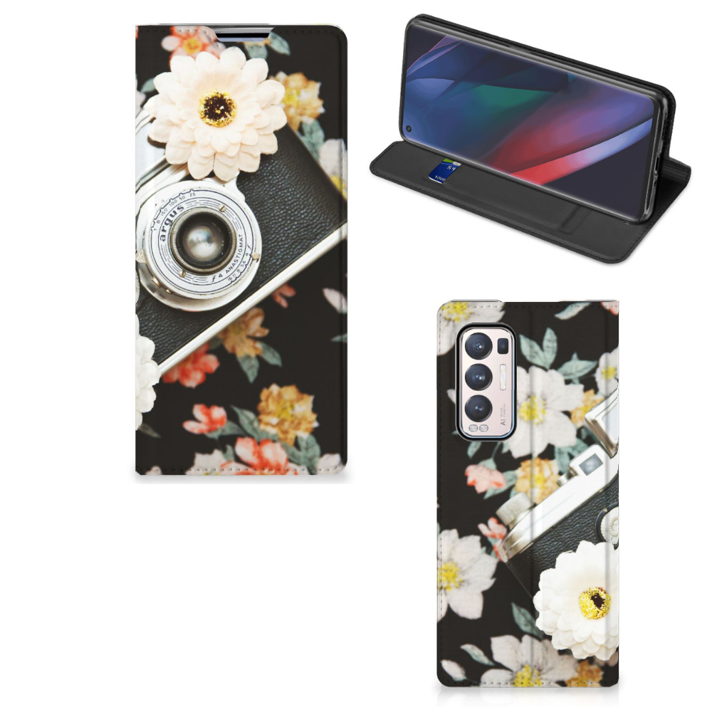 OPPO Find X3 Neo Stand Case Vintage Camera - B2C Telecom