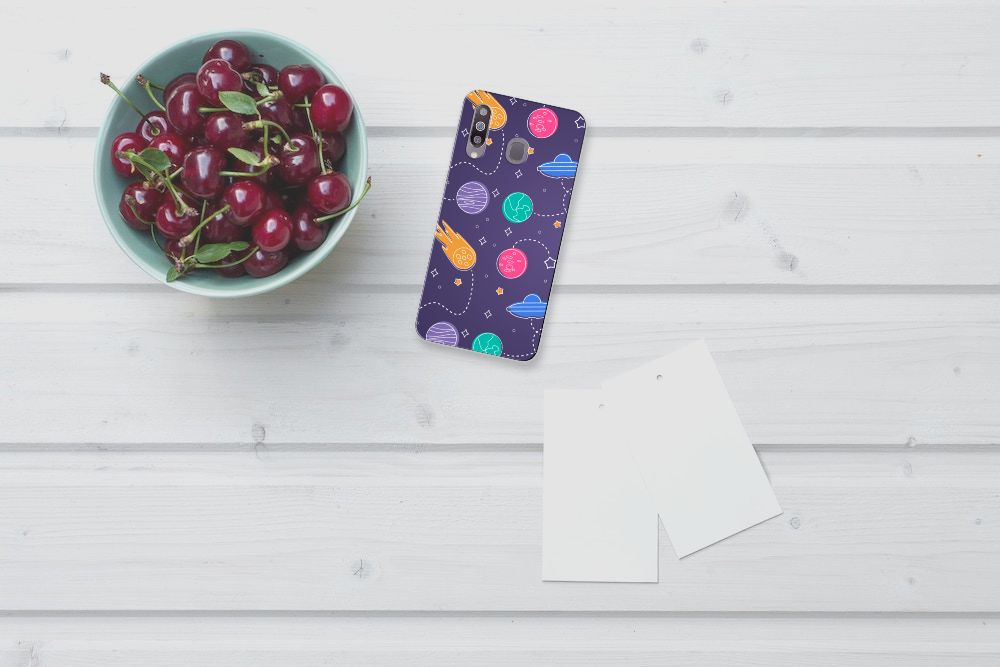 Samsung Galaxy M30 Silicone Back Cover Space