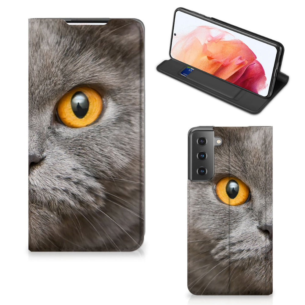 Hoesje maken Samsung Galaxy S21 Britse Korthaar