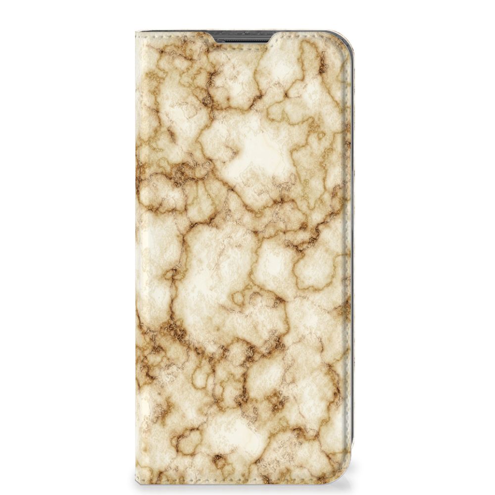 Nokia G11 | G21 Standcase Marmer Goud - B2C Telecom
