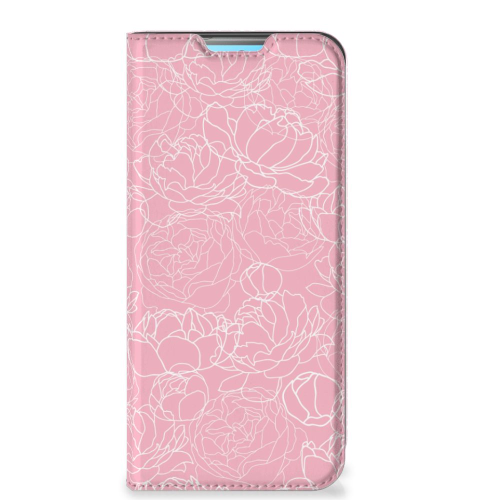 Xiaomi Redmi 10 Smart Cover White Flowers - B2C Telecom