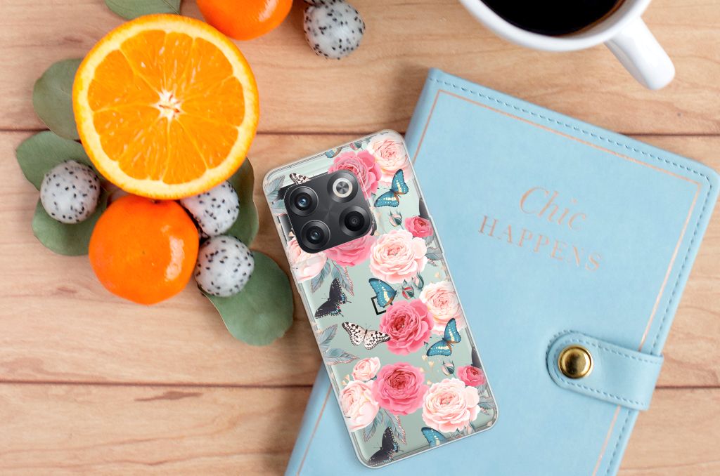 OnePlus 10T TPU Case Butterfly Roses B2C Telecom