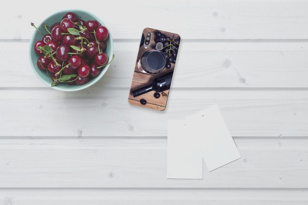 Samsung Galaxy M30 Siliconen Case Wijn