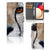Samsung Galaxy A03s Telefoonhoesje met Pasjes Cheetah met close-up afbeelding van cheeta oog en telefoon met pasjes.