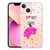 iPhone 13 mini Siliconen Case Donut Roze