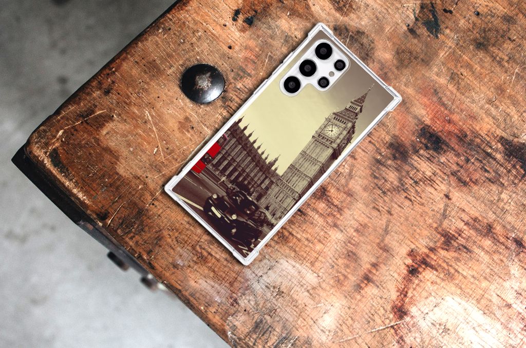 Samsung Galaxy S22 Ultra Telefoonhoesje met valbescherming Londen B2C Telecom