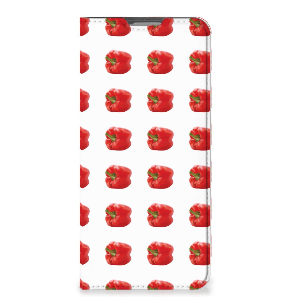 OPPO Reno8 Lite Flip Style Cover Paprika Red - B2C Telecom