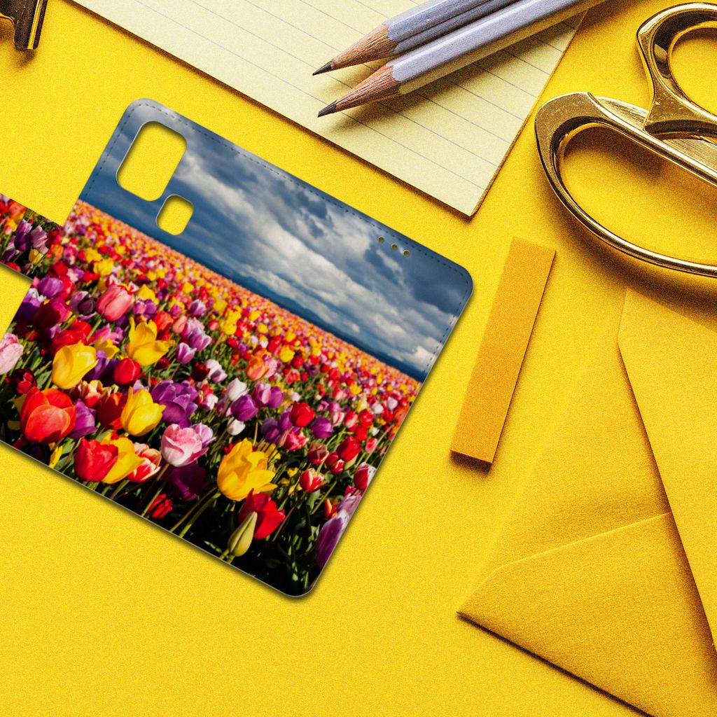Samsung Galaxy M31 Hoesje Tulpen
