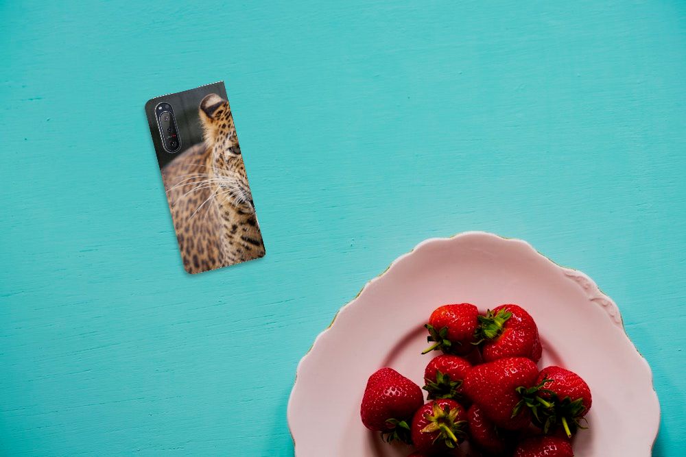 Sony Xperia 5 II Hoesje maken Luipaard - B2C Telecom