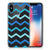 Apple iPhone X | Xs TPU bumper Zigzag Blauw