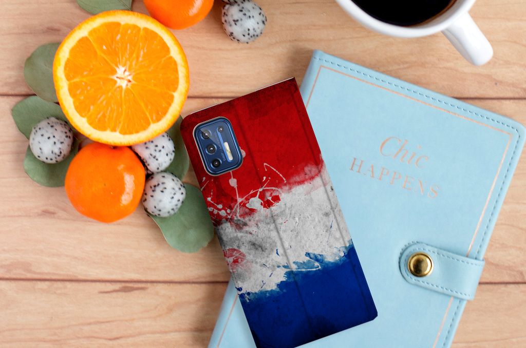Motorola Moto G9 Plus Standcase Nederland - B2C Telecom