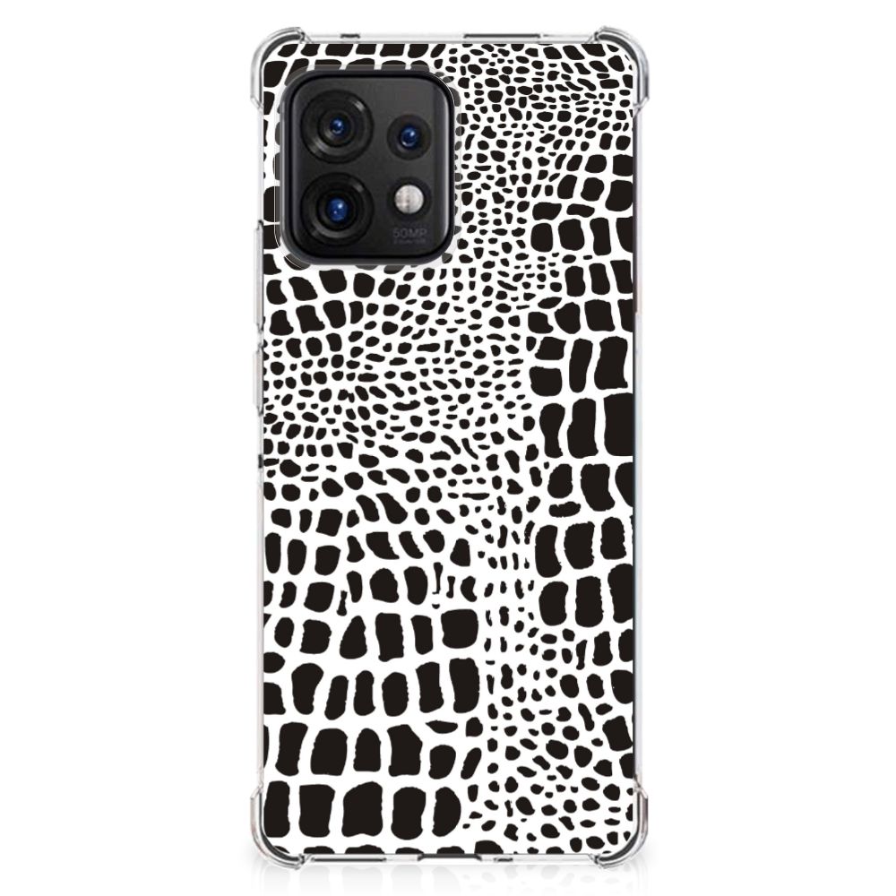 Motorola Edge 40 Pro Case Anti-shock Slangenprint