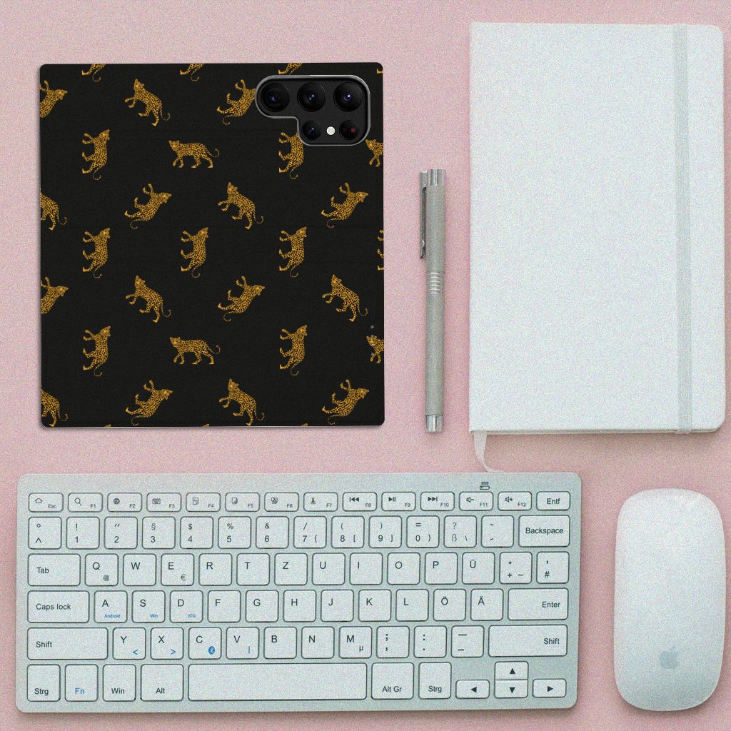 Hoesje maken voor Samsung Galaxy S23 Ultra Leopards - B2C Telecom