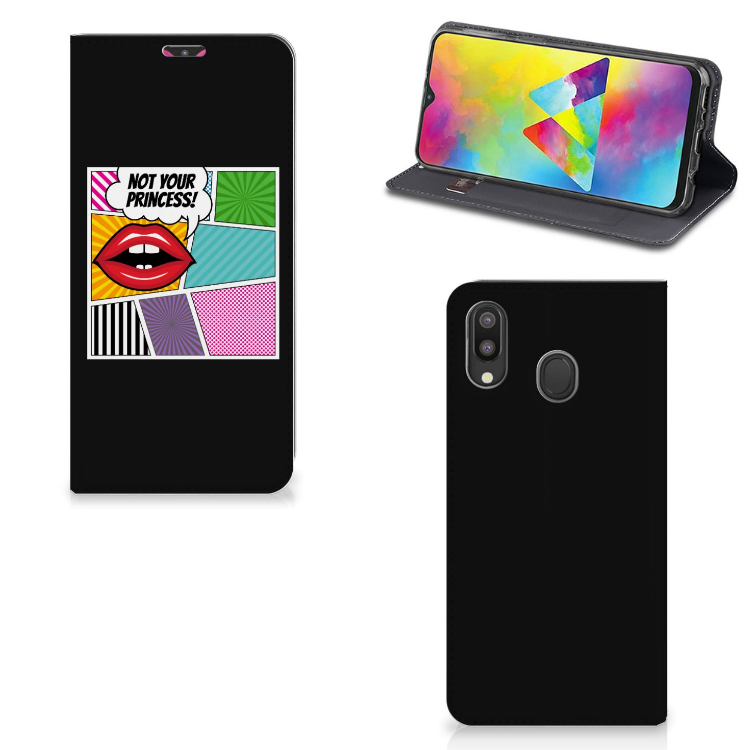 Samsung Galaxy M20 Hippe Standcase Popart Princess