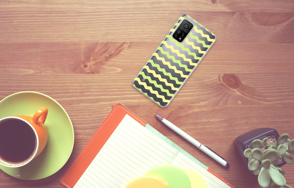 Xiaomi Mi 10T | 10T Pro TPU bumper Waves Yellow B2C Telecom