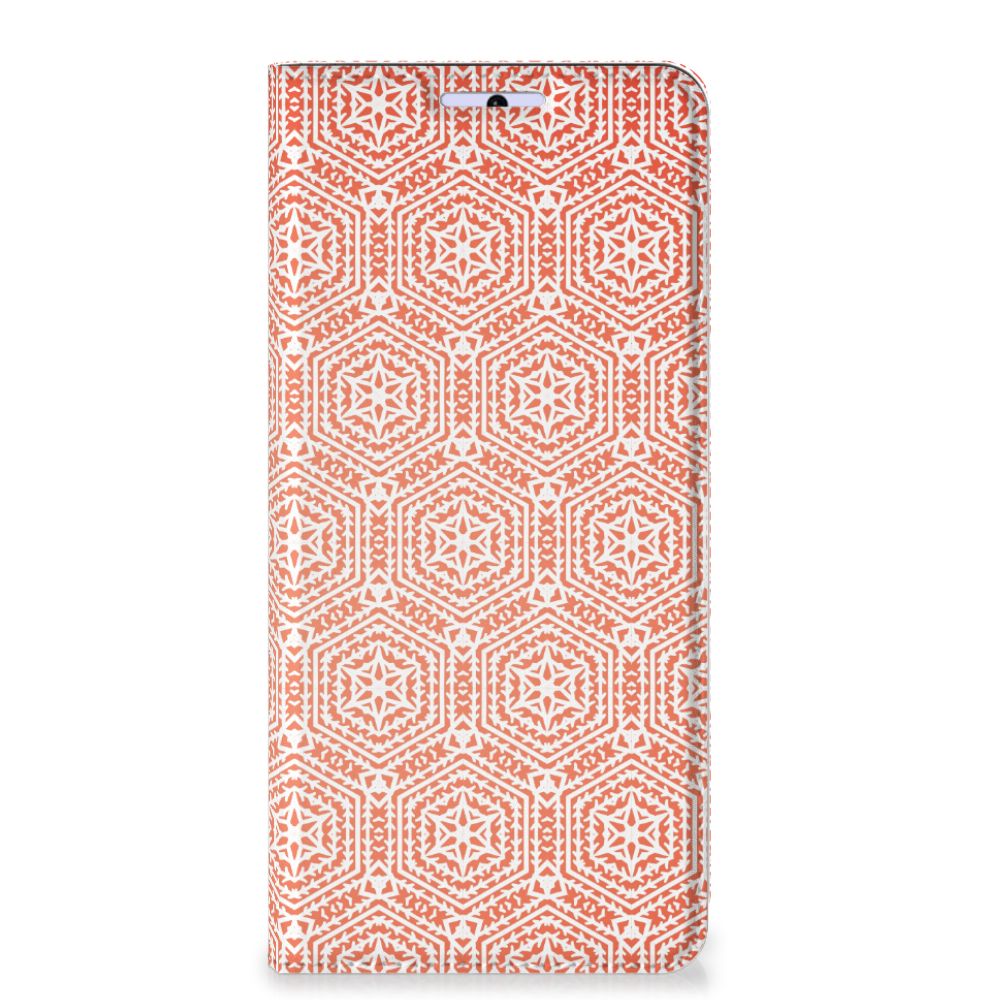 Xiaomi 11T | Xiaomi 11T Pro Hoesje met Magneet Pattern Orange - B2C Telecom