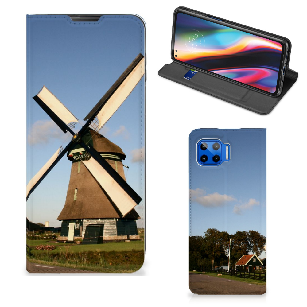 Motorola Moto G 5G Plus Book Cover Molen - B2C Telecom