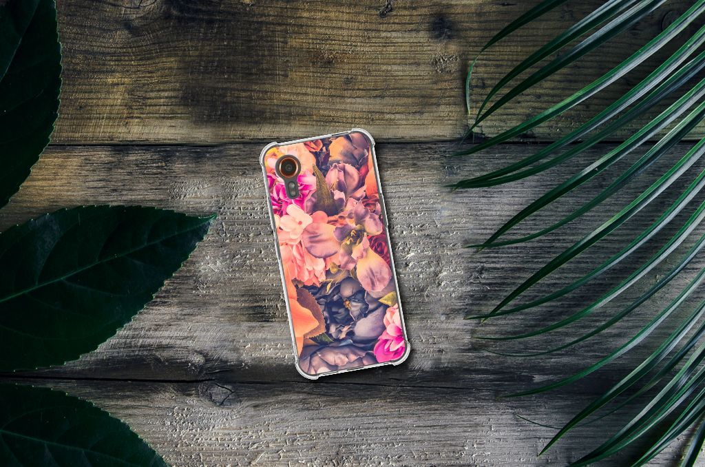 Samsung Galaxy Xcover 7 Case Bosje Bloemen B2C Telecom
