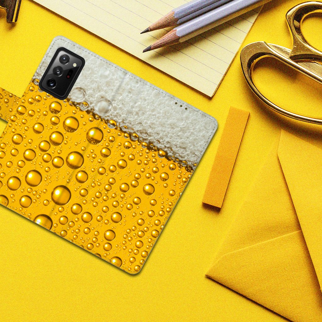 Samsung Galaxy Note20 Ultra Book Cover Bier