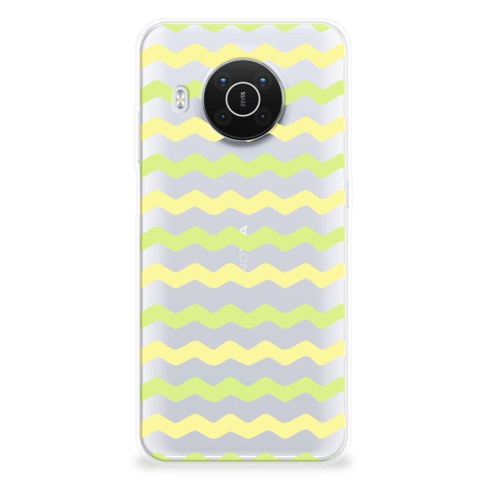 Nokia X10 | X20 TPU bumper Waves Yellow B2C Telecom