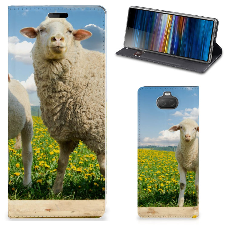 Sony Xperia 10 Hoesje maken Schaap en Lammetje