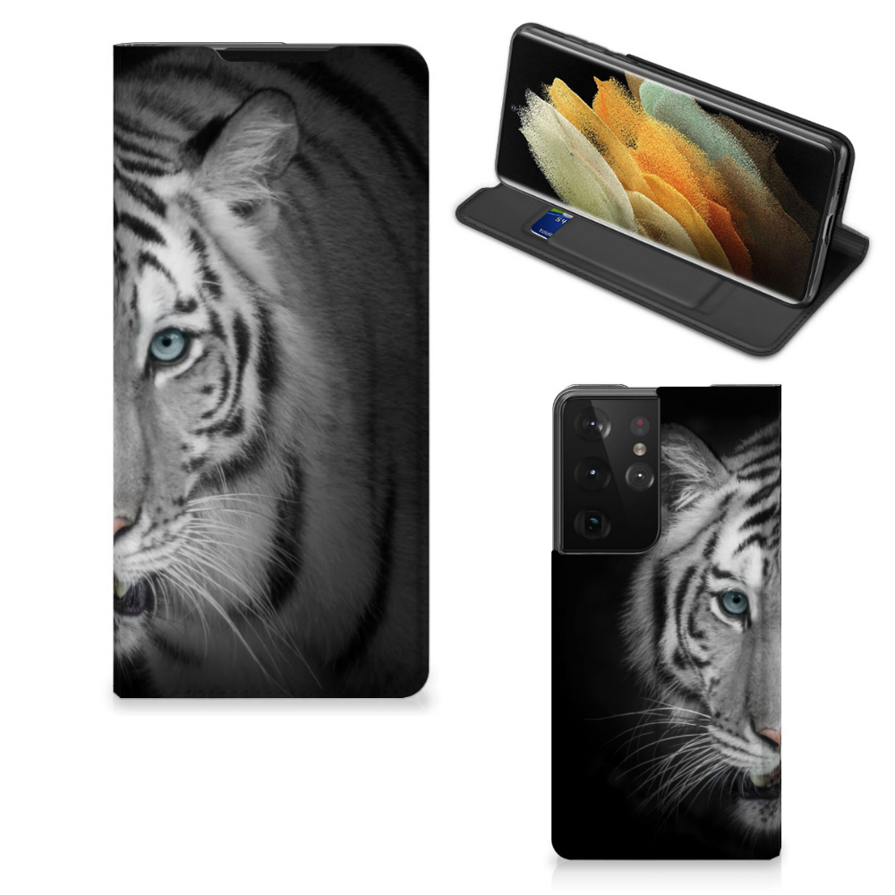 Samsung Galaxy S21 Ultra Hoesje maken Tijger - B2C Telecom