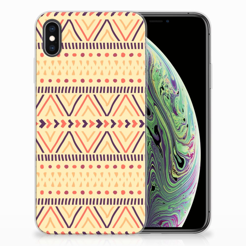 Apple iPhone Xs Max TPU bumper Aztec Yellow