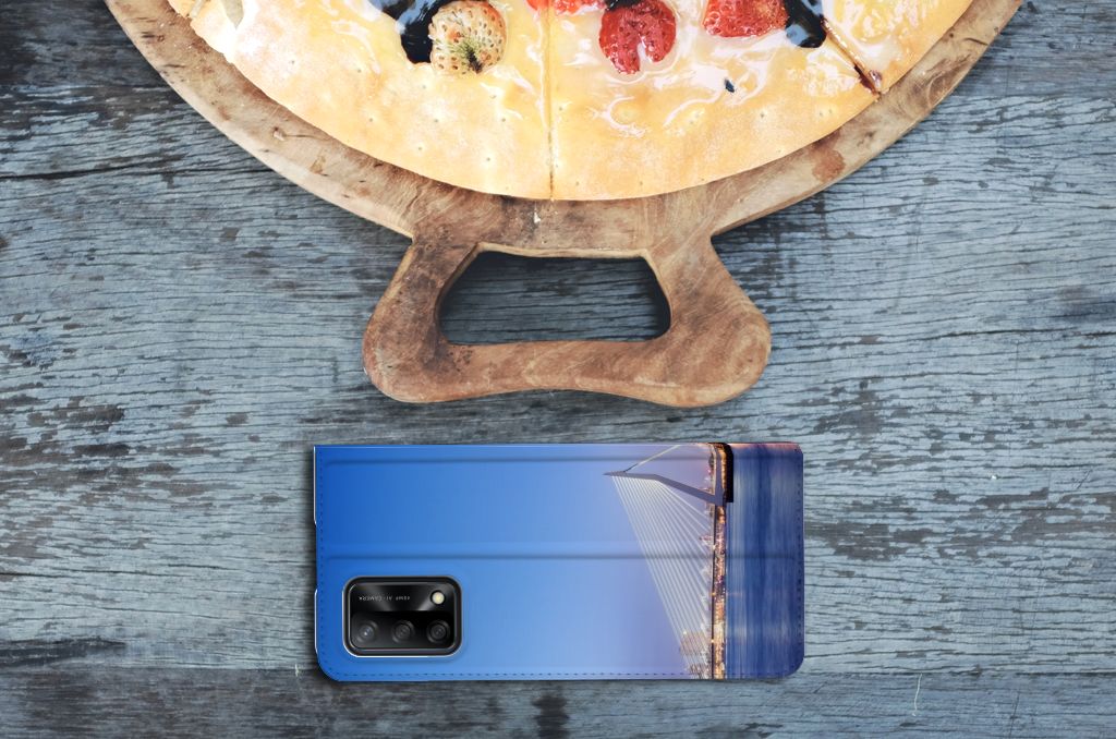 OPPO A74 4G Book Cover Rotterdam - B2C Telecom
