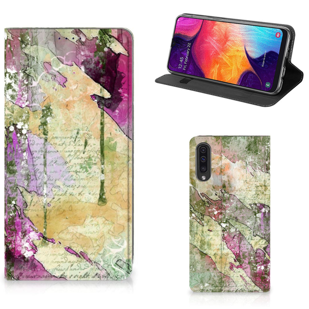 Bookcase Samsung Galaxy A50 Letter Painting