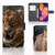 Samsung Galaxy A10 Telefoonhoesje met Pasjes Luipaard