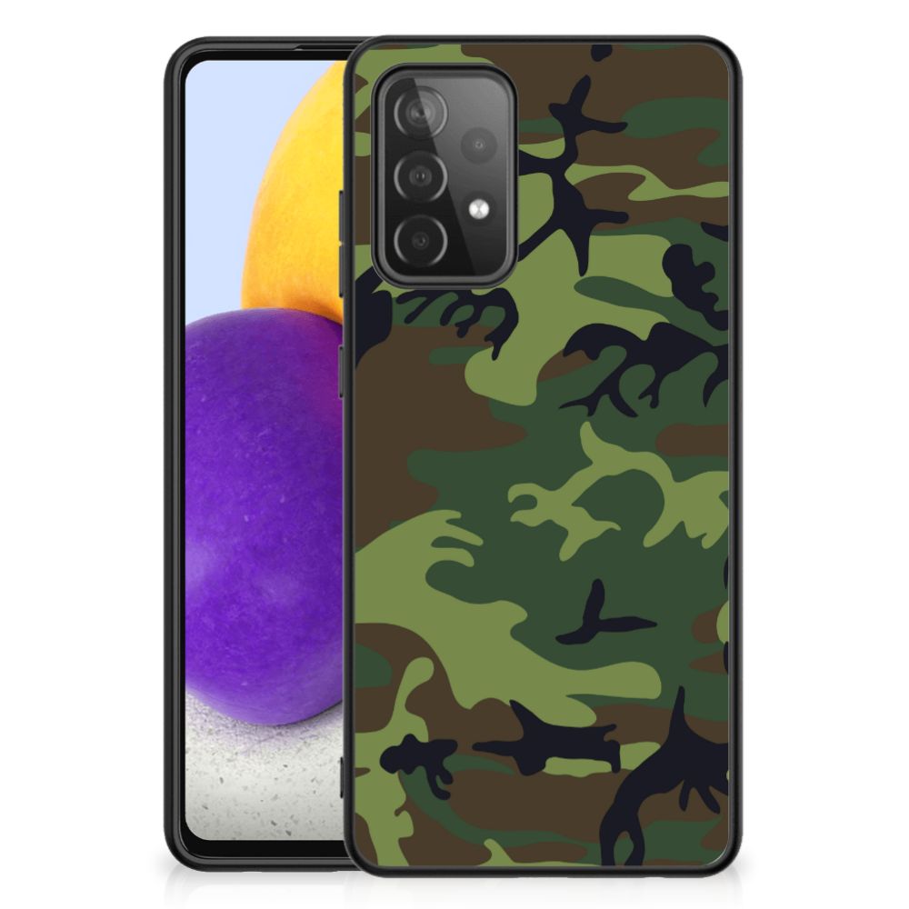 Samsung Galaxy A72 (5G/4G) Back Case Army Dark