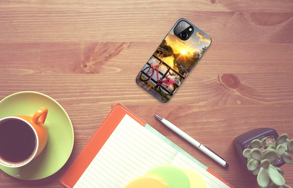 Apple iPhone 13 | iPhone 14 TPU Backcover Amsterdamse Grachten B2C Telecom