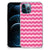 iPhone 12 | 12 Pro Doorzichtige Silicone Hoesje Waves Pink B2C Telecom