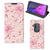 Motorola One Zoom Smart Cover Pink Flowers - B2C Telecom