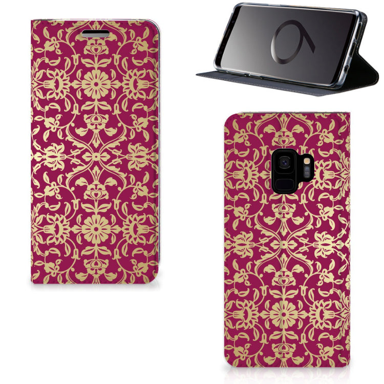 Telefoon Hoesje Samsung Galaxy S9 Barok Pink