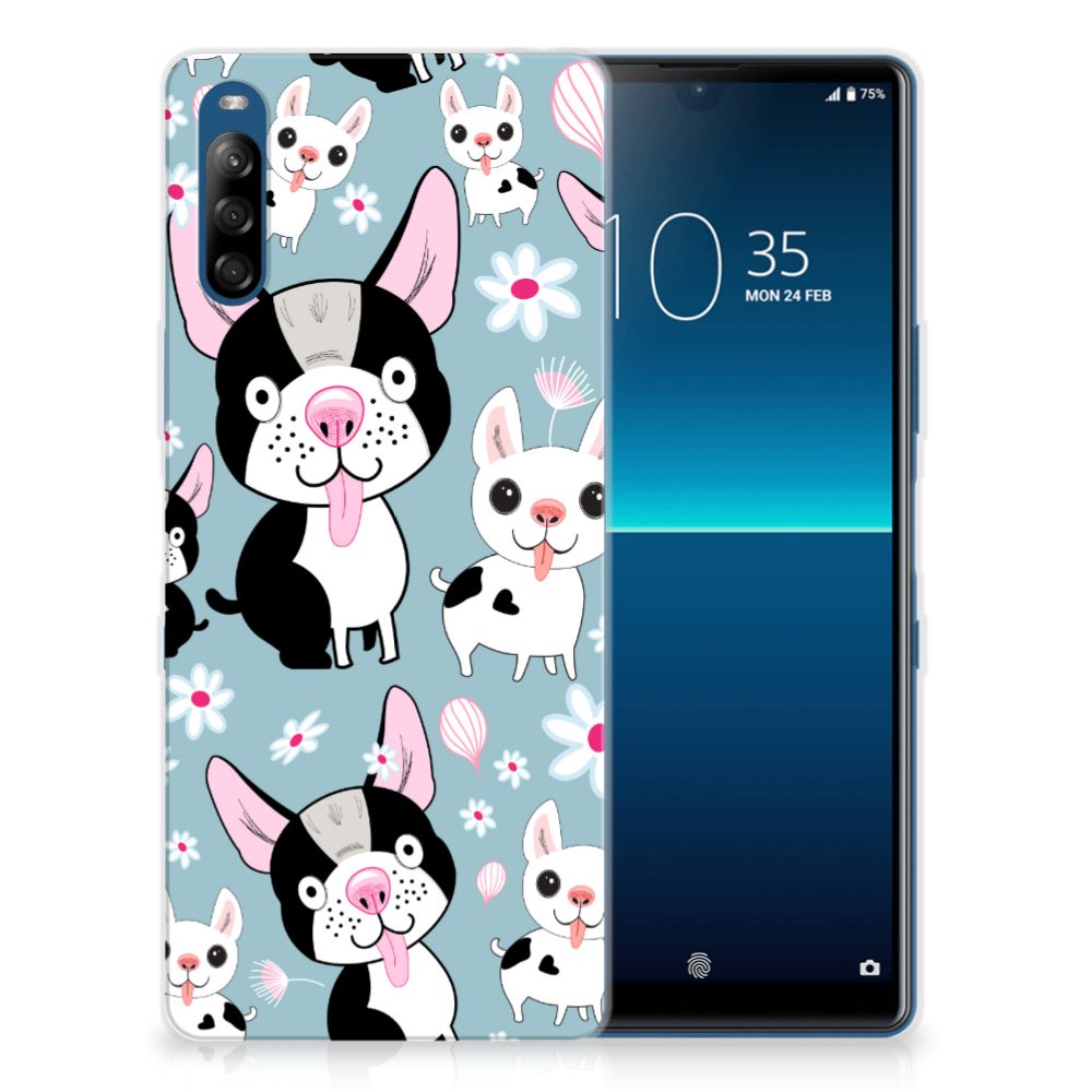 Sony Xperia L4 TPU Hoesje Hondjes