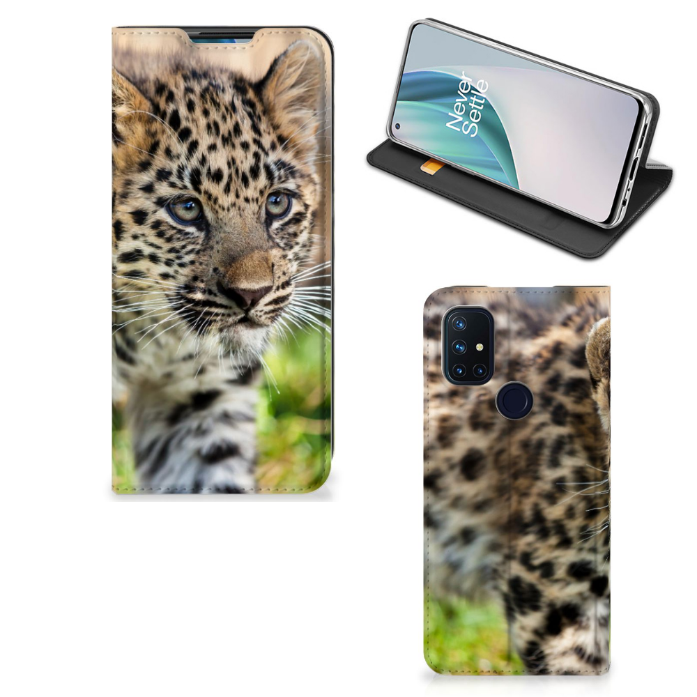 OnePlus Nord N10 5G Hoesje maken Baby Luipaard - B2C Telecom