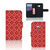Samsung Galaxy Xcover 4 | Xcover 4s Telefoon Hoesje Batik Rood
