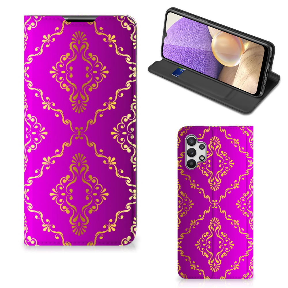 Telefoon Hoesje Samsung Galaxy A32 5G Barok Roze - B2C Telecom