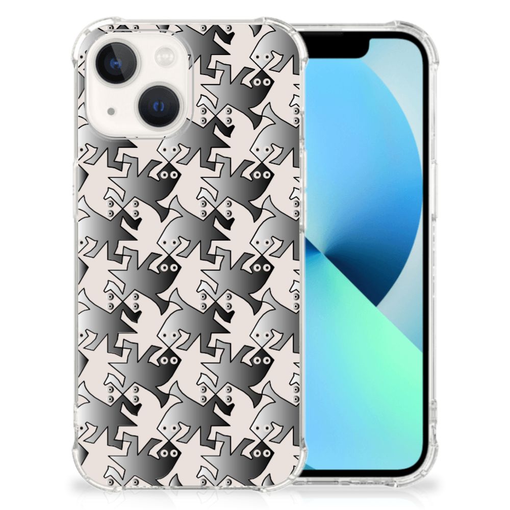 iPhone 13 Case Anti-shock Salamander Grey B2C Telecom