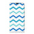 iPhone 13 Hoesje met Magneet Zigzag Blauw
