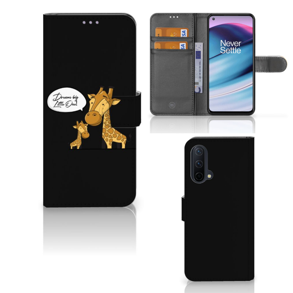OnePlus Nord CE 5G Leuk Hoesje Giraffe