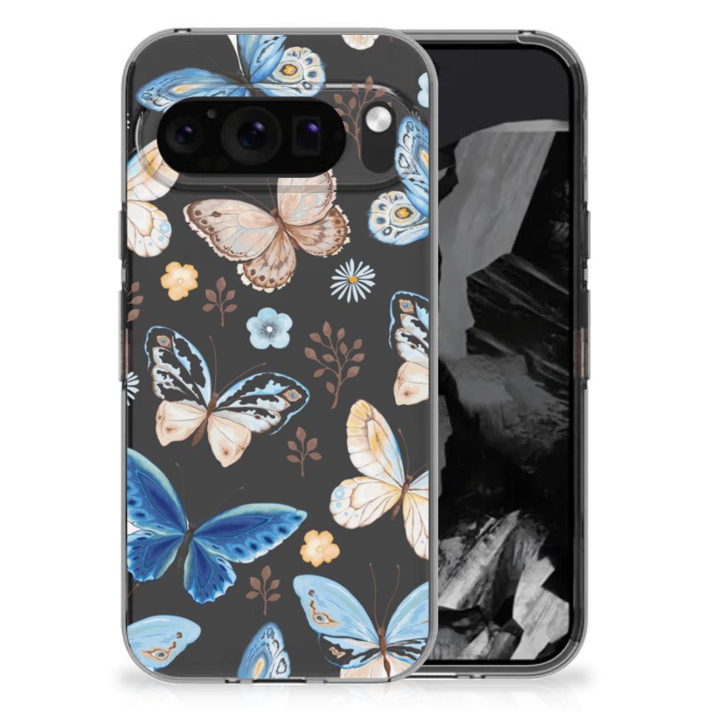 TPU Hoesje voor Google Pixel 9 Pro XL Vlinder