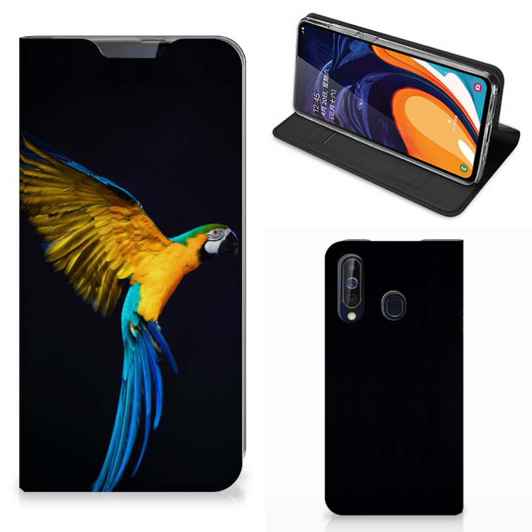 Samsung Galaxy A60 Hoesje maken Papegaai