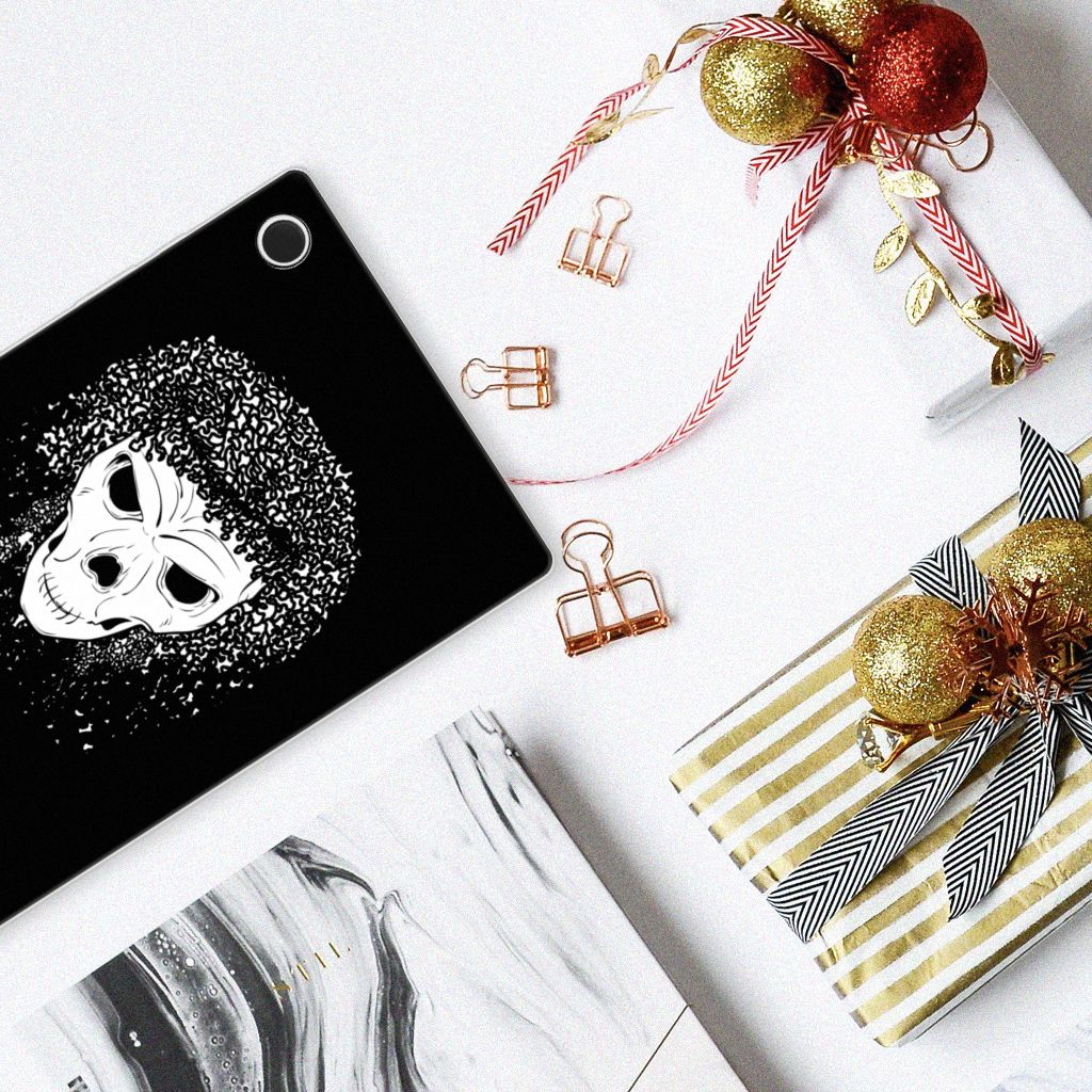 Tablet BackCover Samsung Galaxy Tab A8 2021/2022 Skull Hair - B2C Telecom